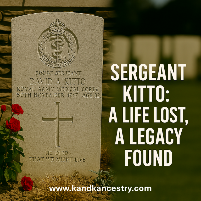 Sergeant David Alexander Kitto: The Soldier Found 73 Years After Cambrai